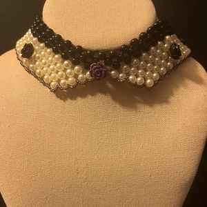 Handmade choker-collar.